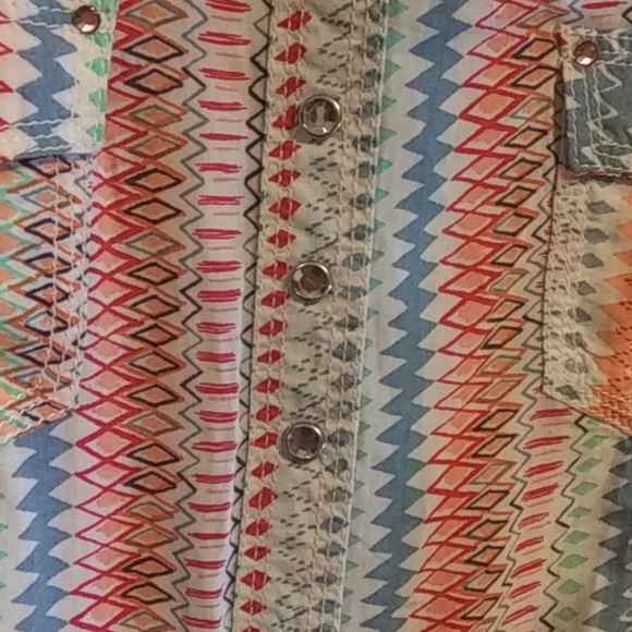 Rock 47 Button down Blouse - Picture 5 of 6